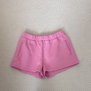 Pink Women's Shorts with Pockets
